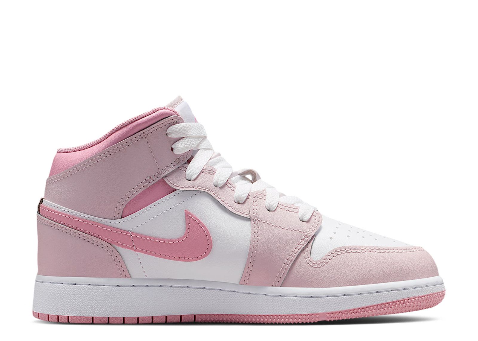 Jordan 1 Mid GS 'Pearl Pink White' - Air Jordan - DQ8423 600