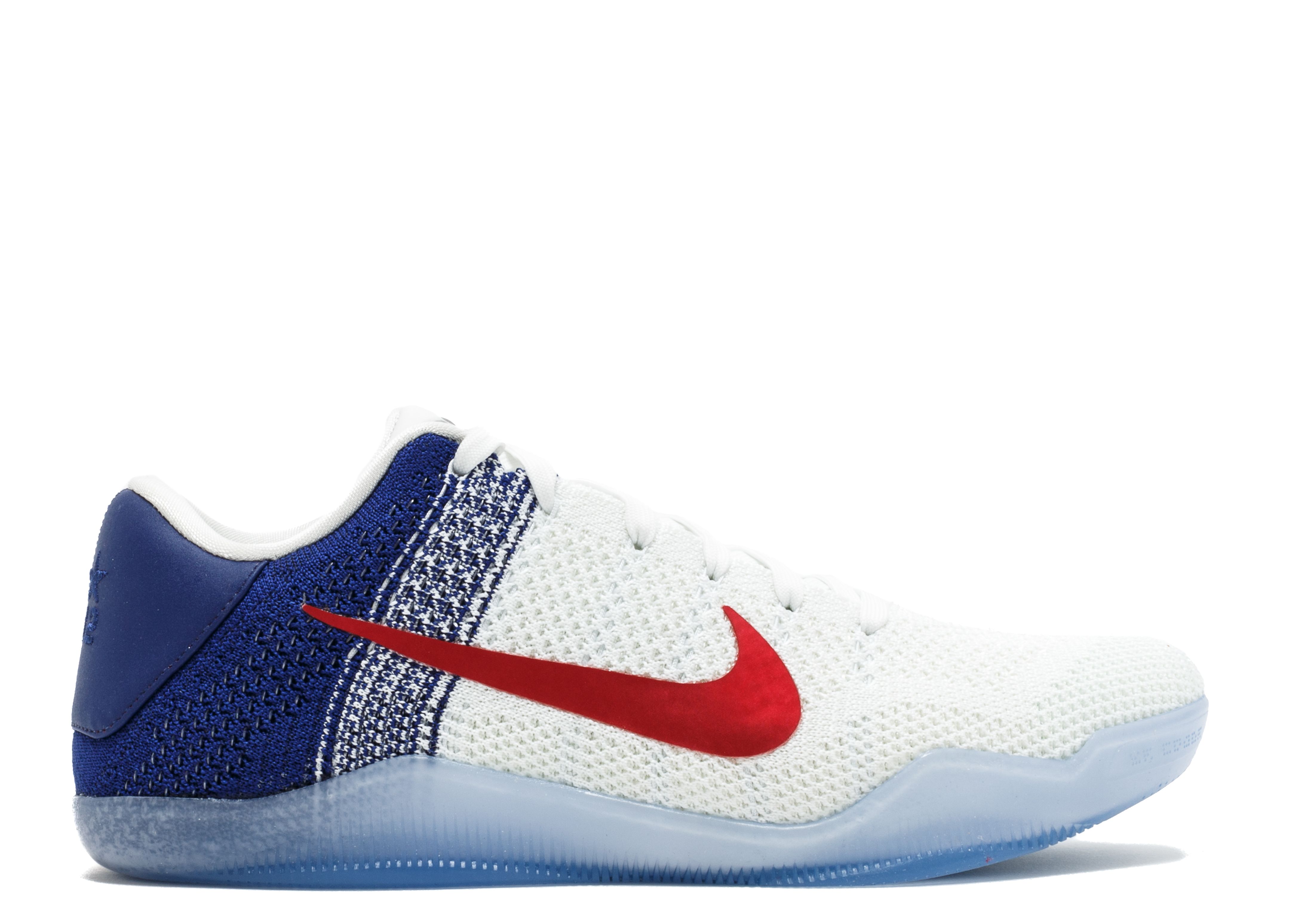 Kobe 11 Elite Low 'USA' - Nike - 822675 184 - white/university red