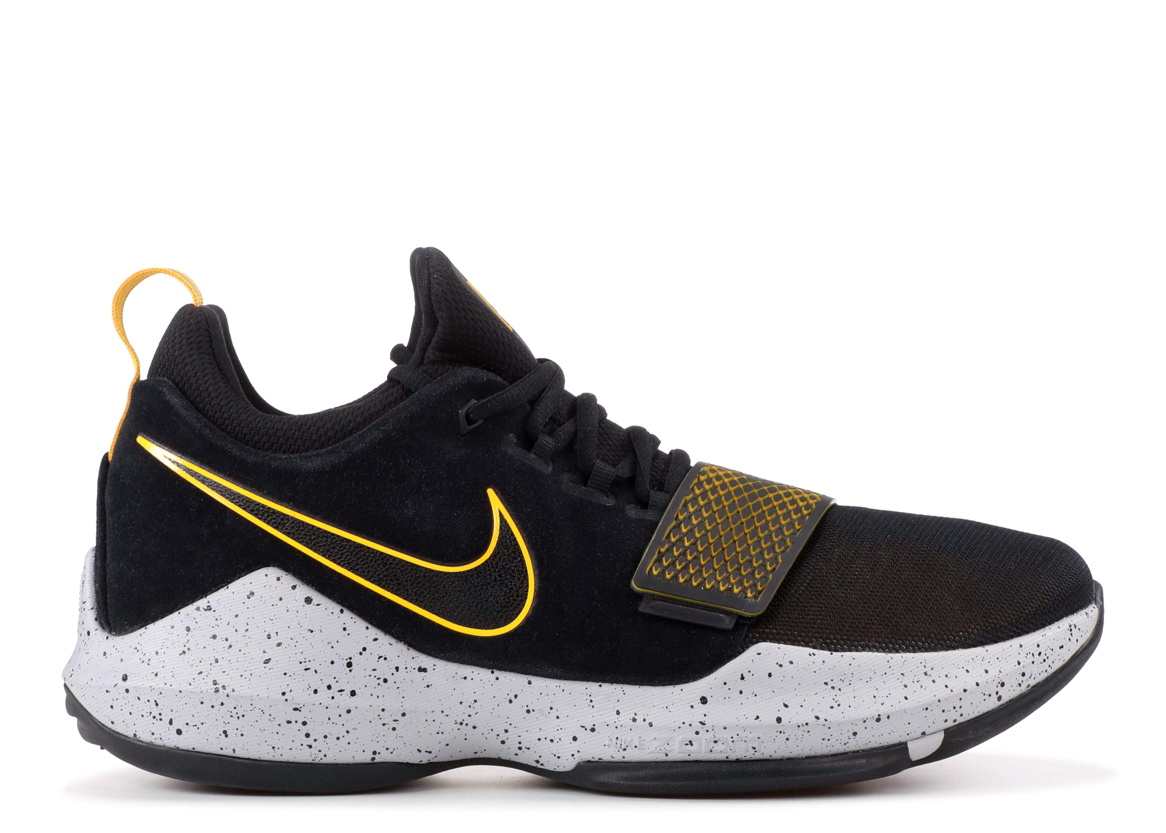 PG 1 'Black Gold' - Nike - 878627 006 - black/university gold-wolf