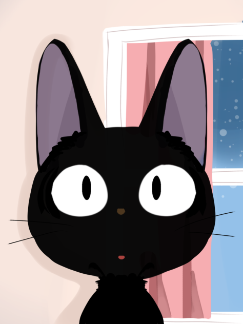 黒猫のじじ - ibisPaint