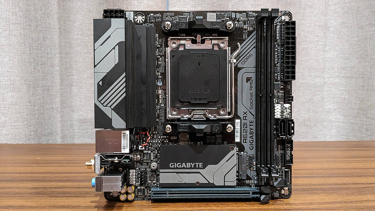 Gigabyte A620I AX motherboard review | PC Gamer