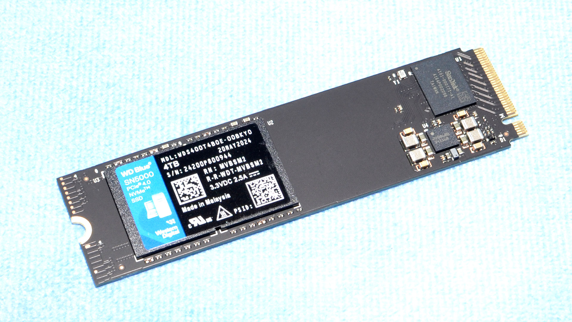 WD Blue SN5000 4TB SSD review: Western Digital launches a 4TB