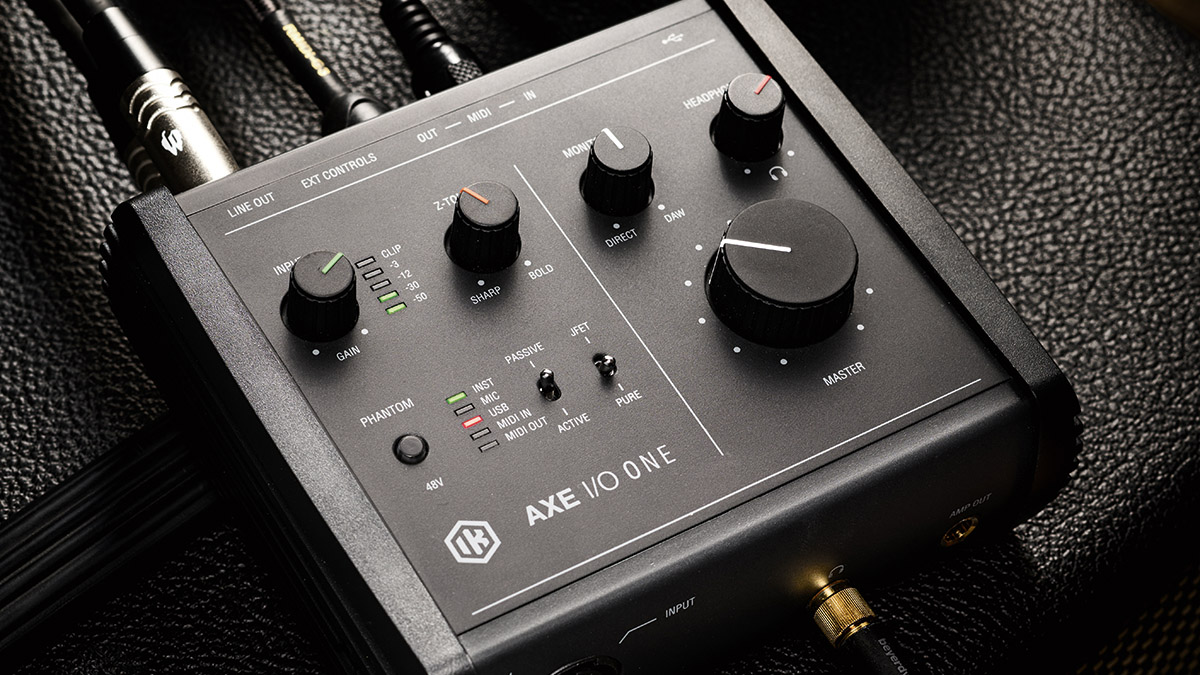 IK Multimedia Axe I/O One review – a nicely priced audio interface