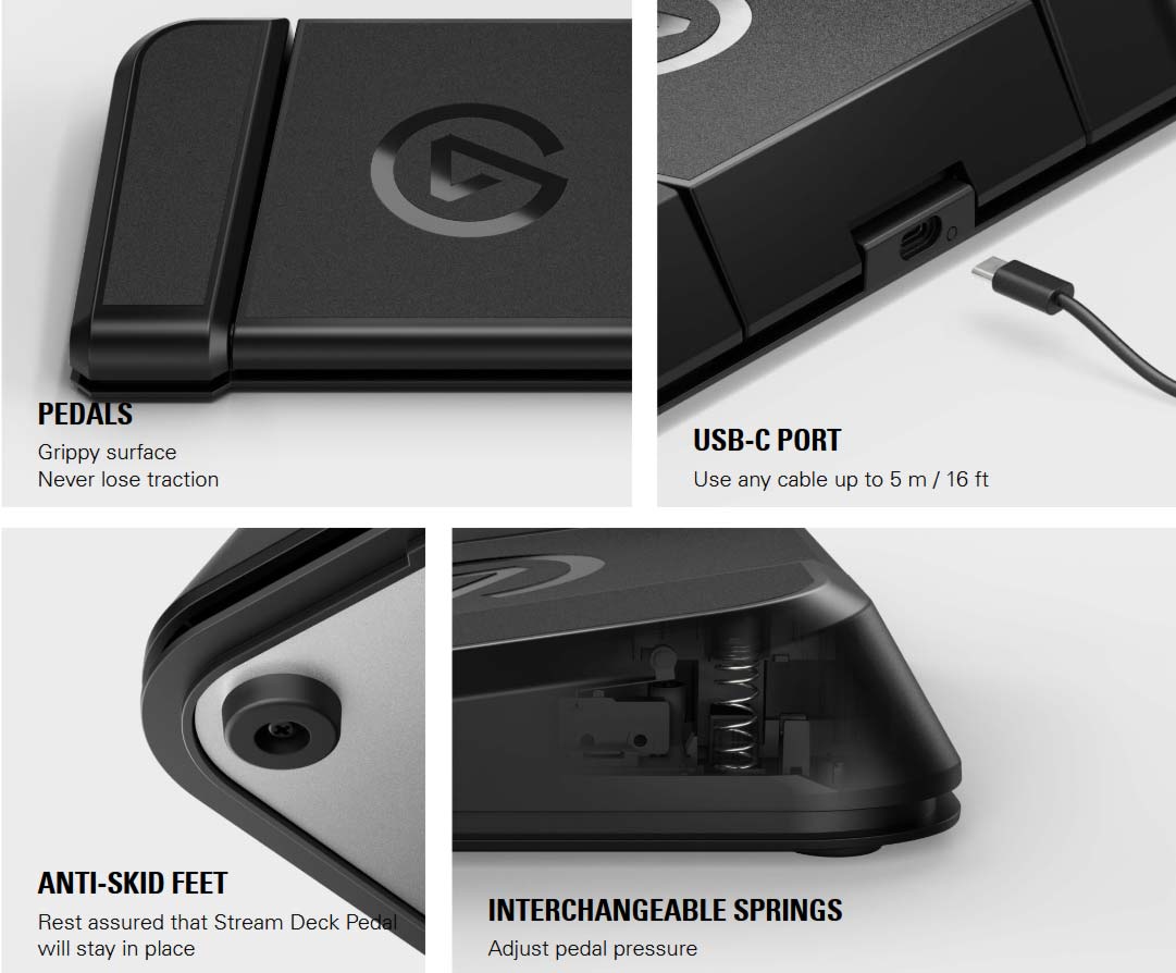 Elgato Stream Deck Pedal Released With Three Customizable Foot