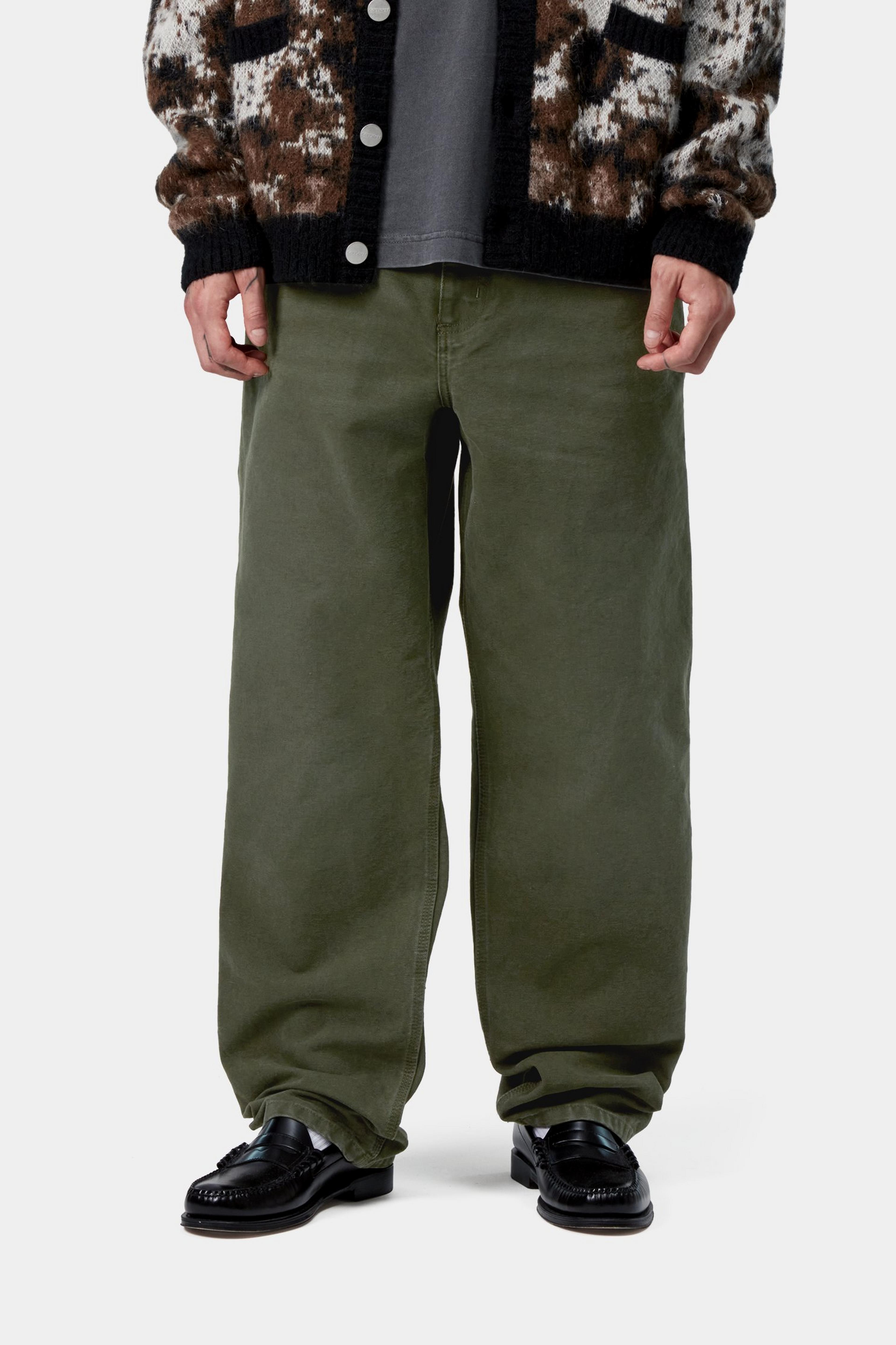 Carhartt WIP Single Knee Pant, Olive | Official Online Store