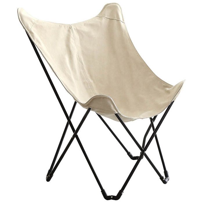 アウトドアチェア2脚セット ハブル BE SH-01-ODFC--BEの通販｜ガーデン