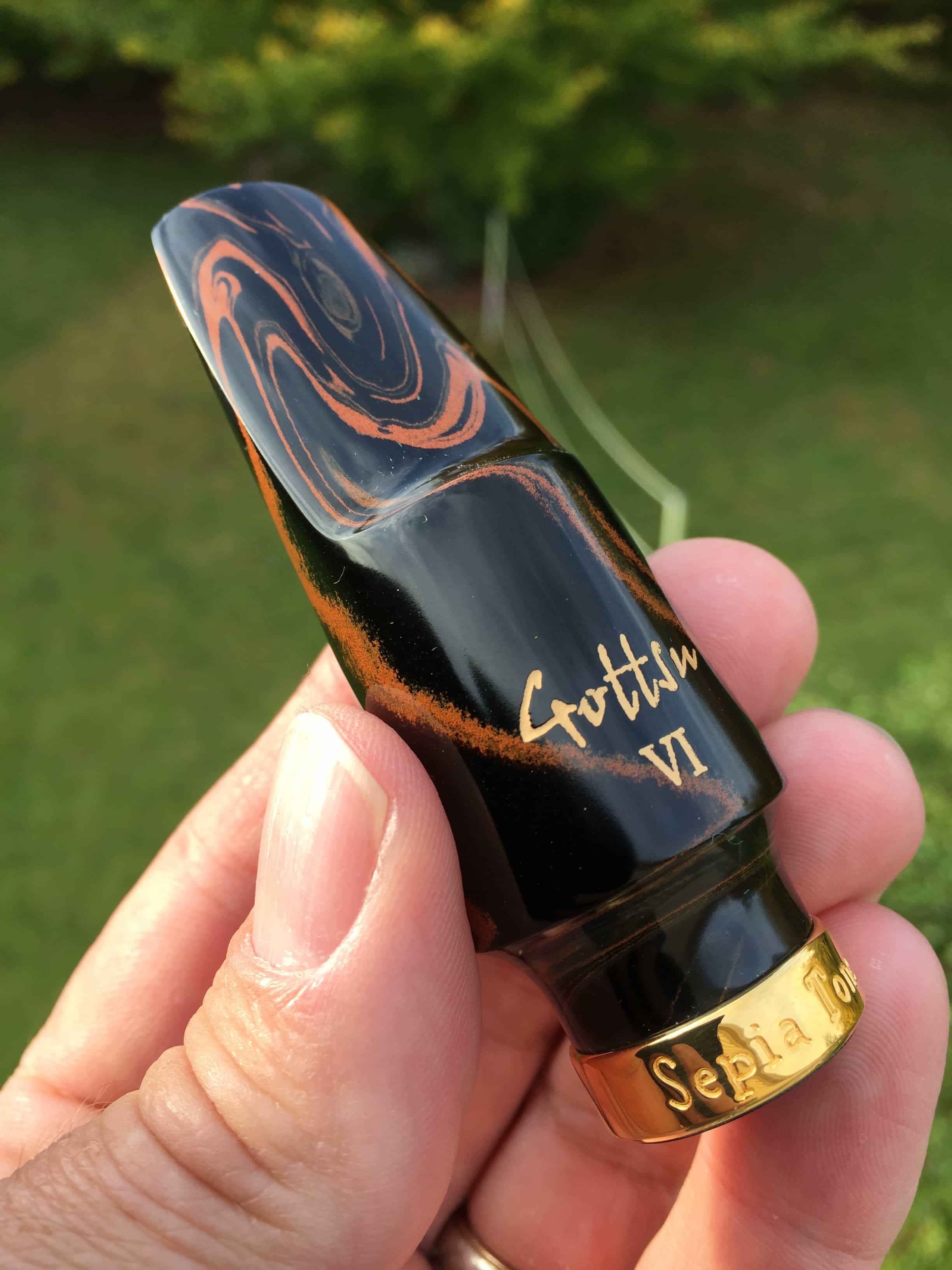 Gottsu Sepia Tone VI Marble Alto Saxophone Mouthpiece Review