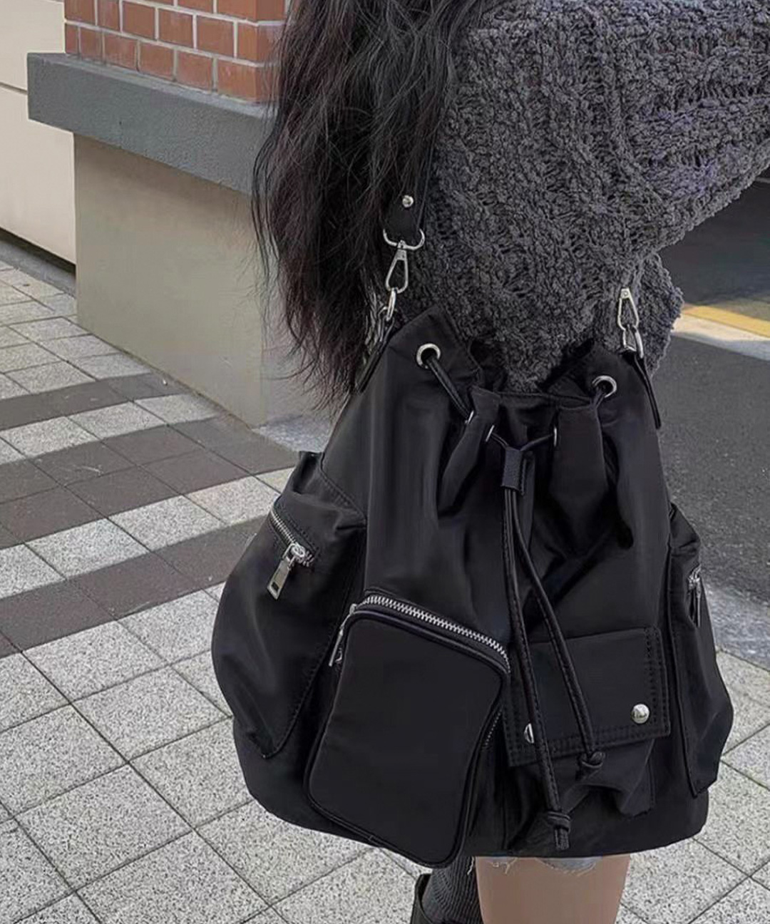 y2k]3wayポケットショルダーバック/リュック | ファッション通販サイト