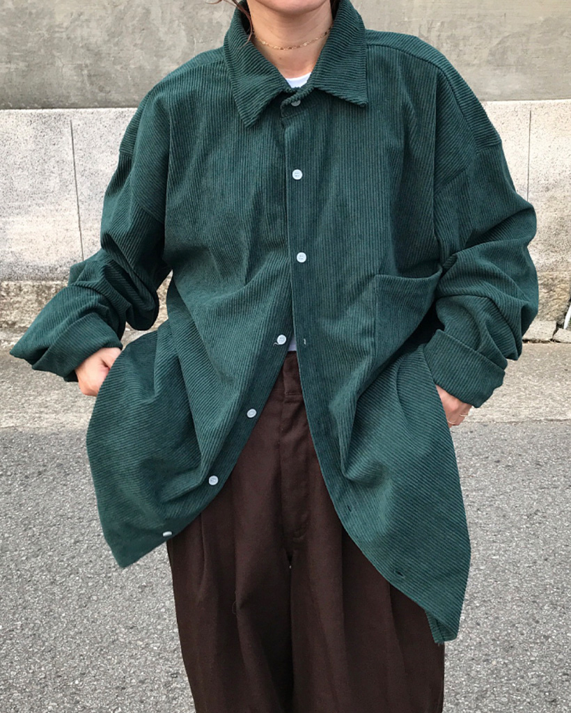 コーデュロイオーバーシャツジャケット | ファッション通販サイト NUGU