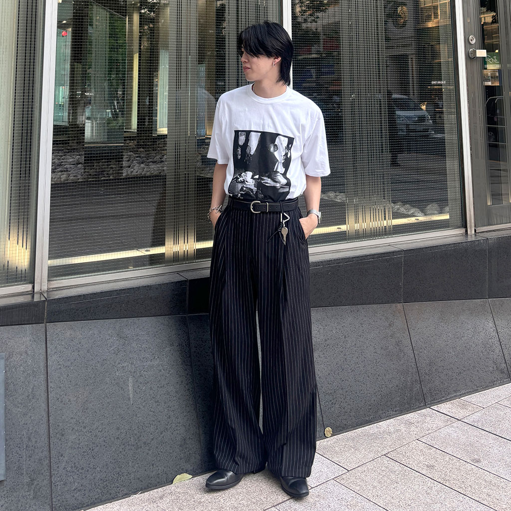 ストライプワイドスラックス | ファッション通販サイト NUGU