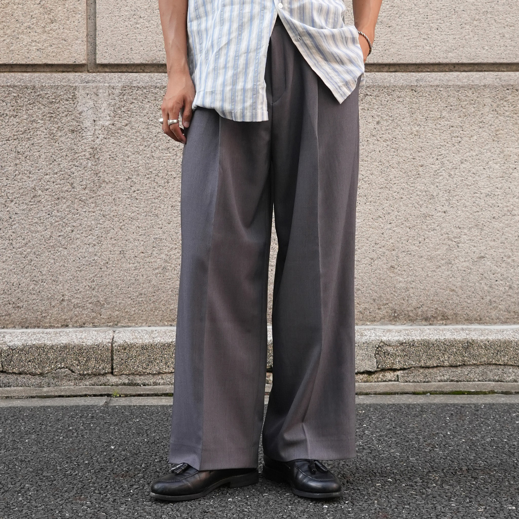 ベーシックセンタープレススラックス | ファッション通販サイト NUGU