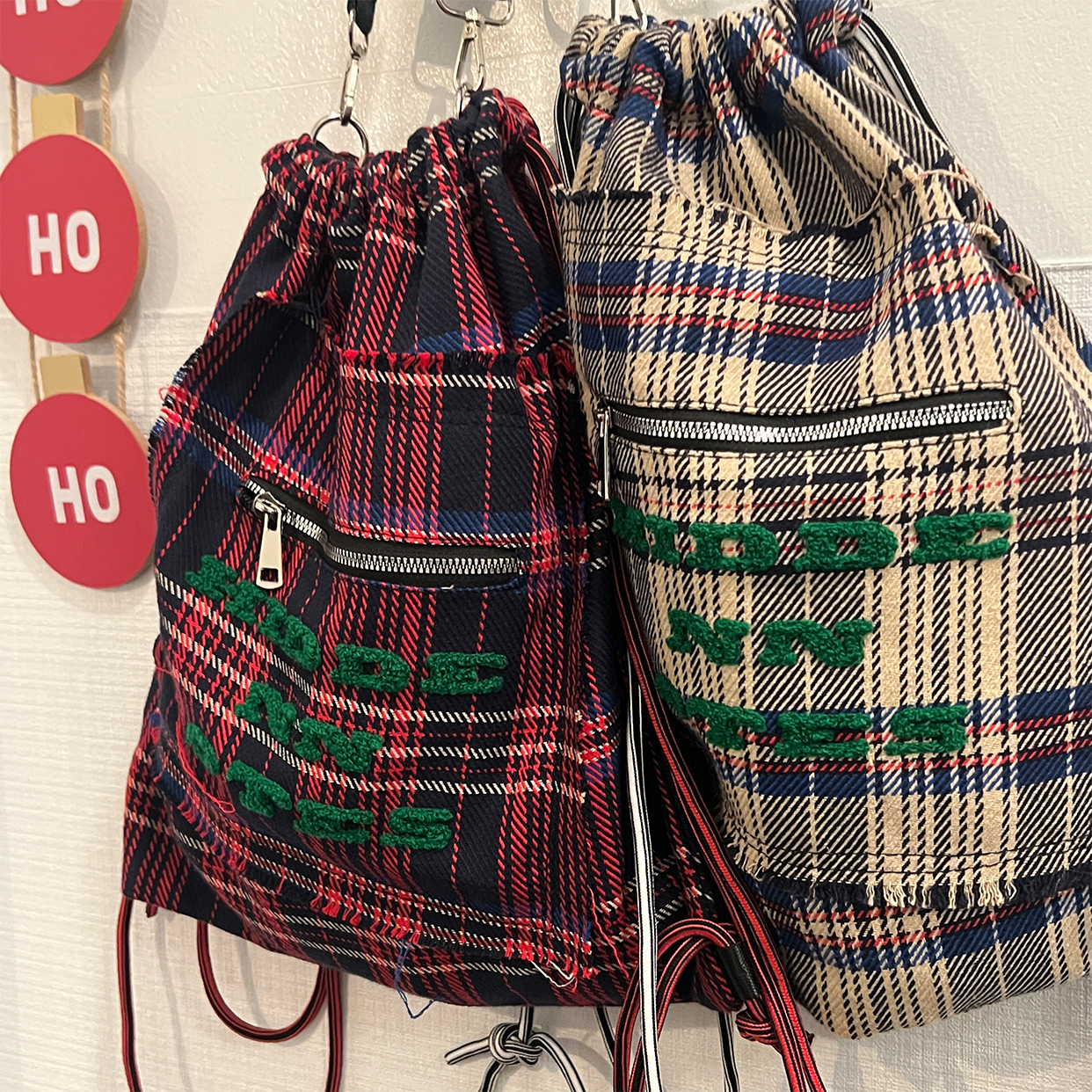 チェックナップサック | ファッション通販サイト NUGU