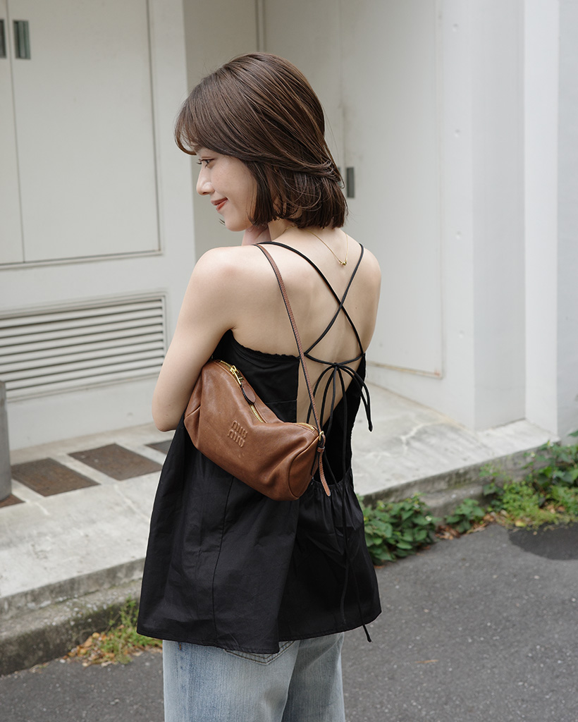 バックストラップレースキャミソール | ファッション通販サイト NUGU