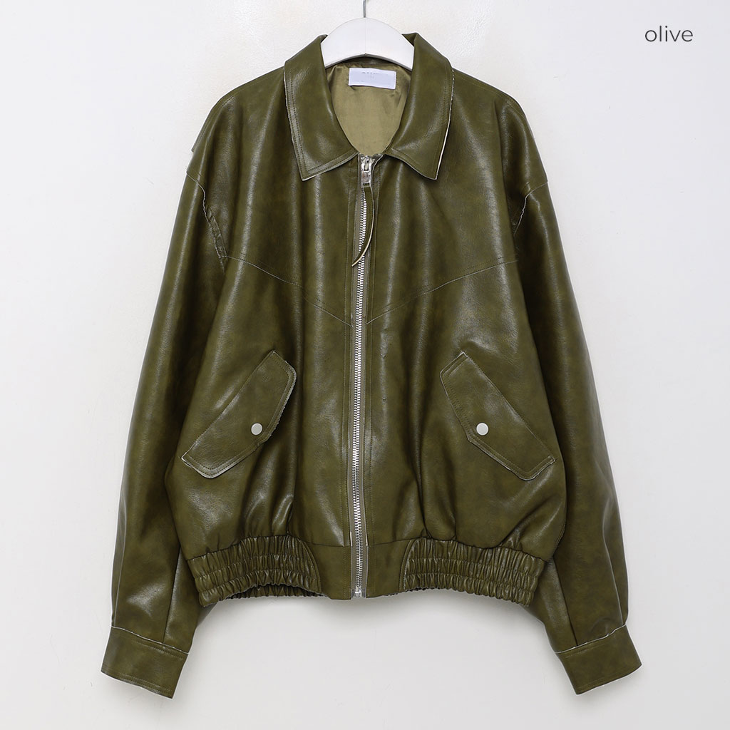 ヴィンテージエコレザージャケット | ファッション通販サイト NUGU