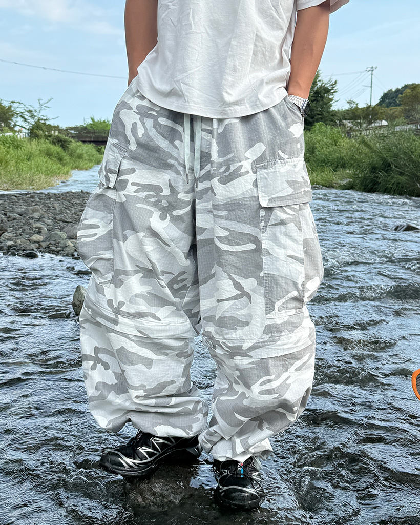 2WAY迷彩柄カーゴパンツ | ファッション通販サイト NUGU