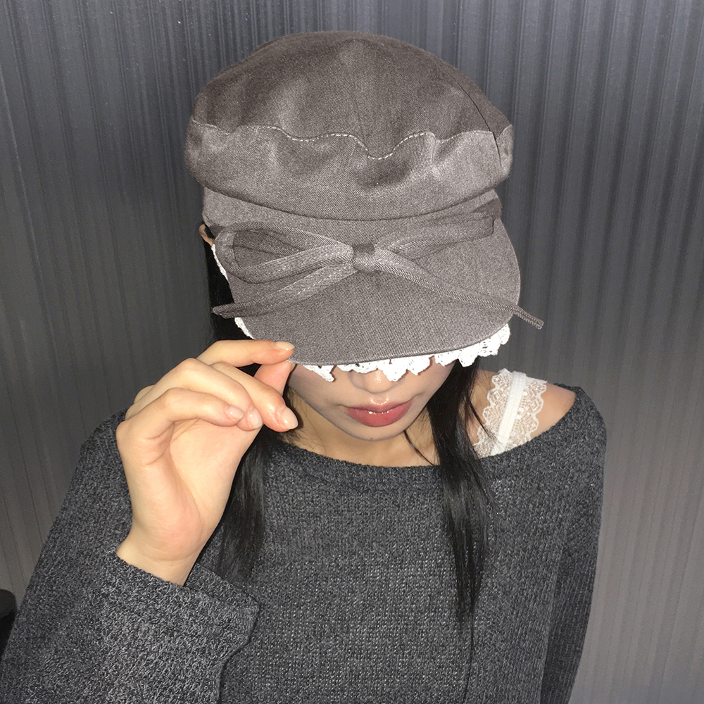 レースリボンキャスケット/ベレー帽 | ファッション通販サイト NUGU