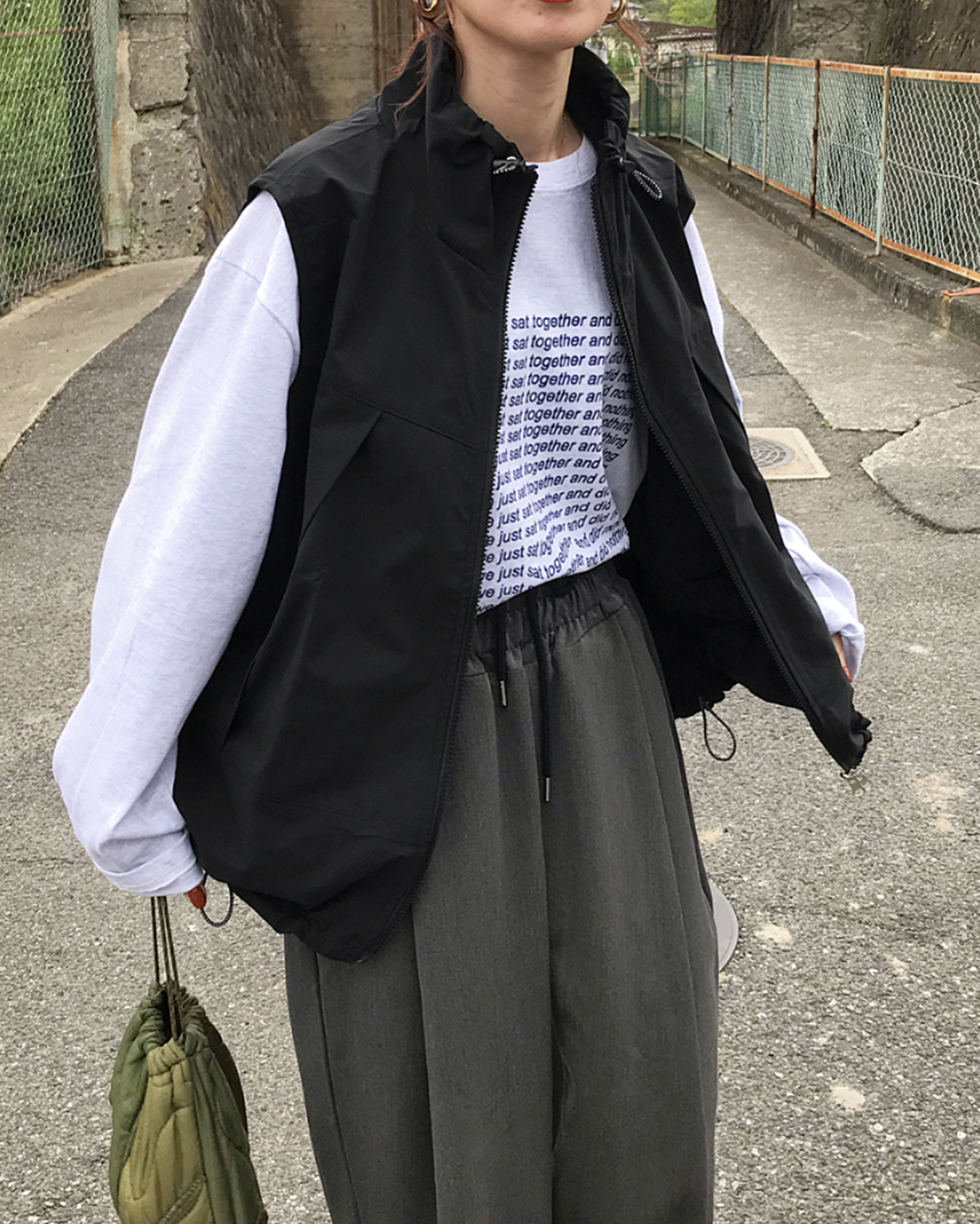 ORIGINAL) リバーシブルミリタリーベスト | ファッション通販サイト NUGU