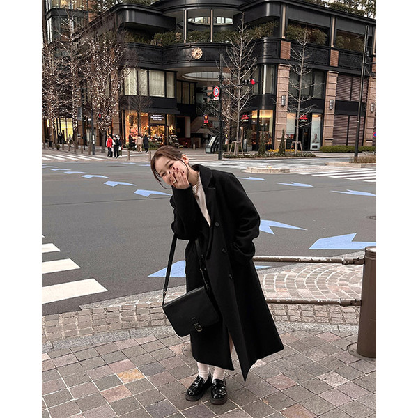 ダブルロングコート | ファッション通販サイト NUGU