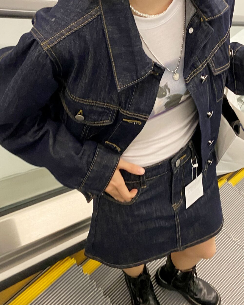 セット購入可] 選べる デニム セットアップ (ジャケット / パンツ