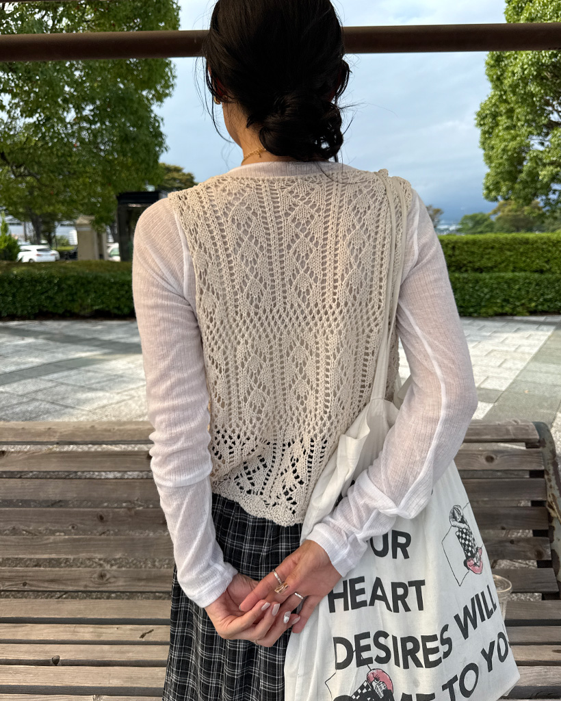 クロシェニットベスト | ファッション通販サイト NUGU