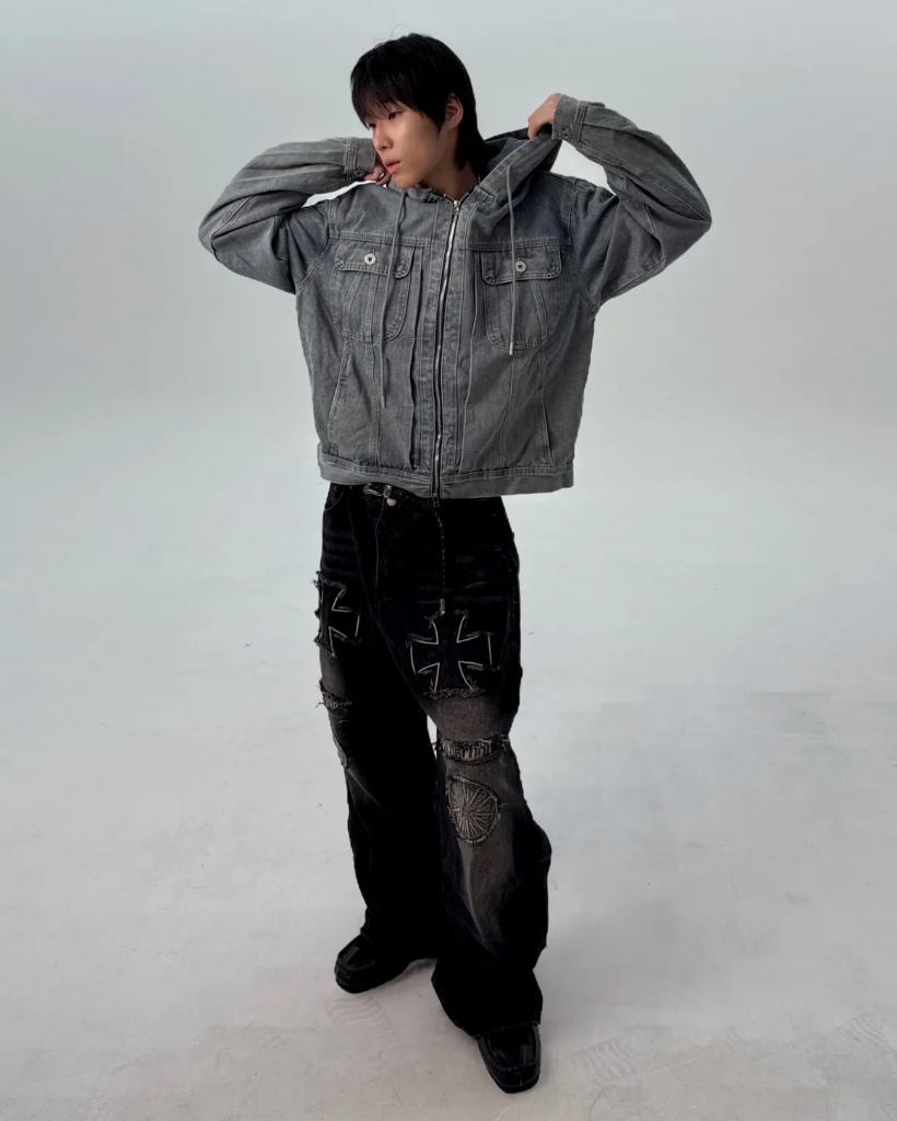 フード付きデニムジャケット | ファッション通販サイト NUGU