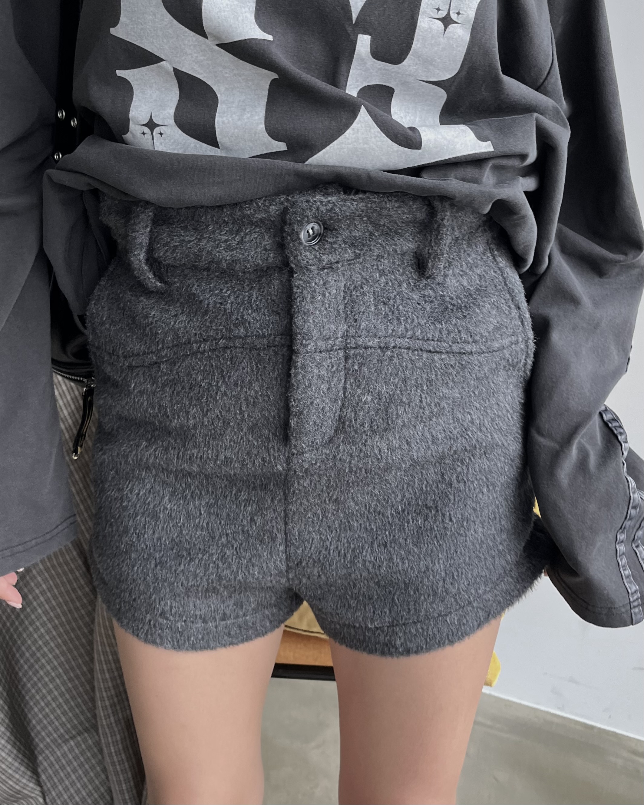 セットアップ可】ウール混ショートパンツ | ファッション通販サイト NUGU