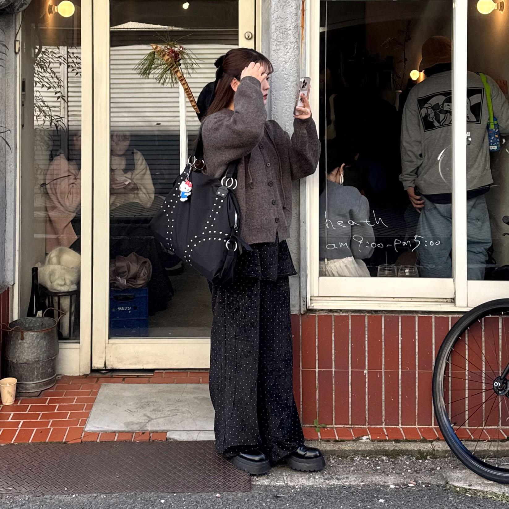 ドットフレアスカートパンツ | ファッション通販サイト NUGU