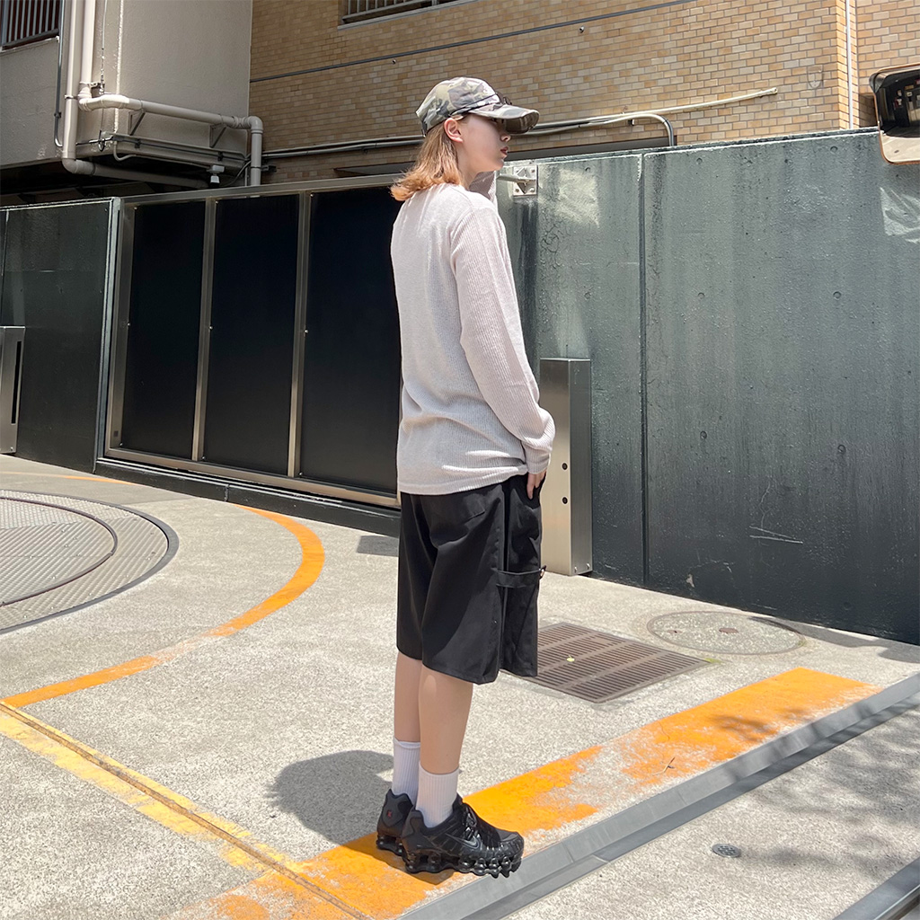 ユニセックス) サイドポケットワイドショートパンツ | ファッション