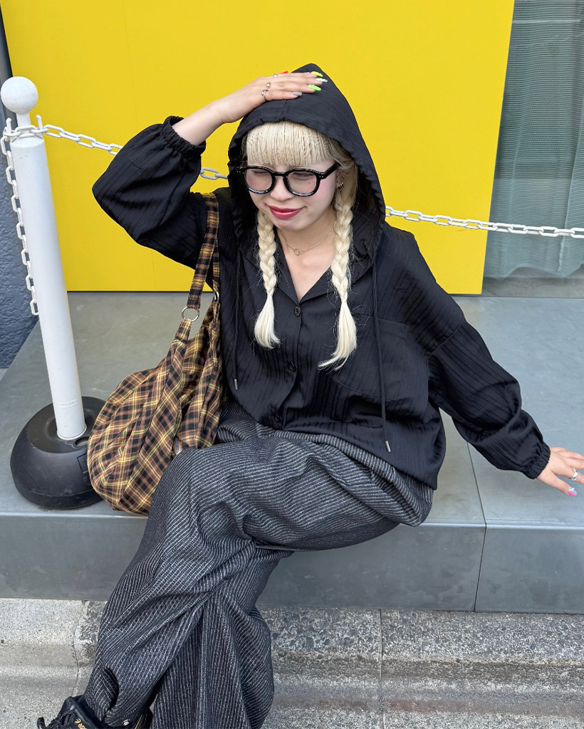 ストライプワイドデニムパンツ | ファッション通販サイト NUGU