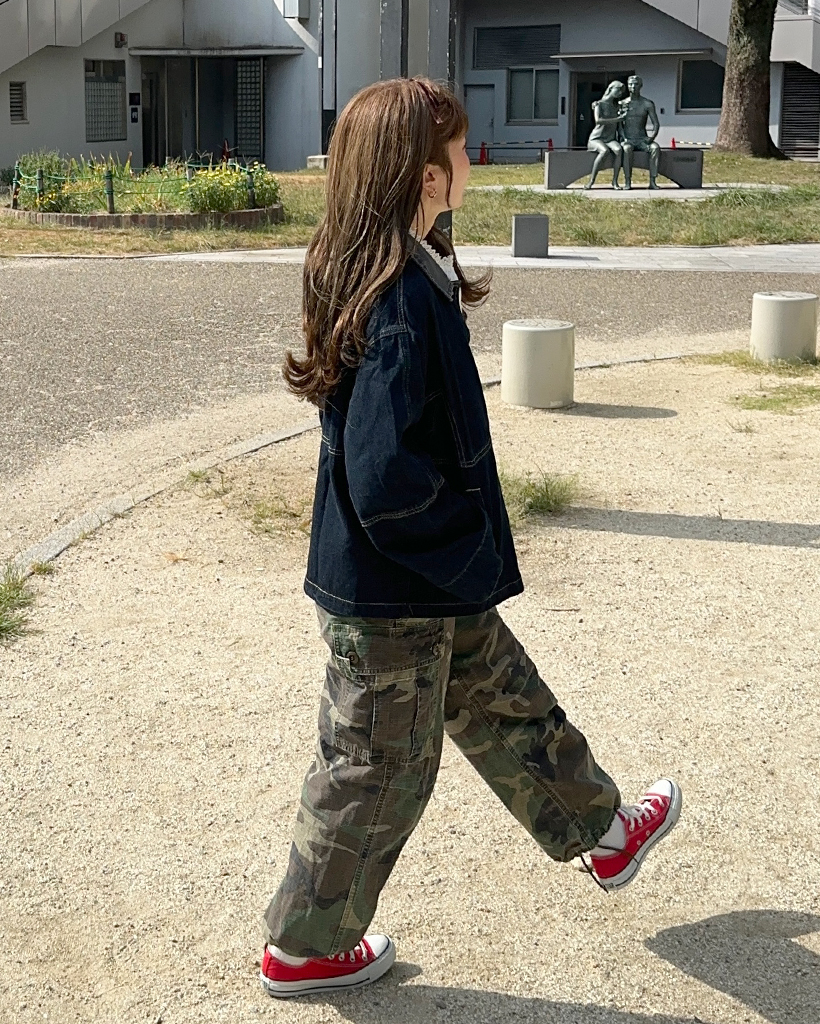 配色カラーデニムワークジャケット | ファッション通販サイト NUGU