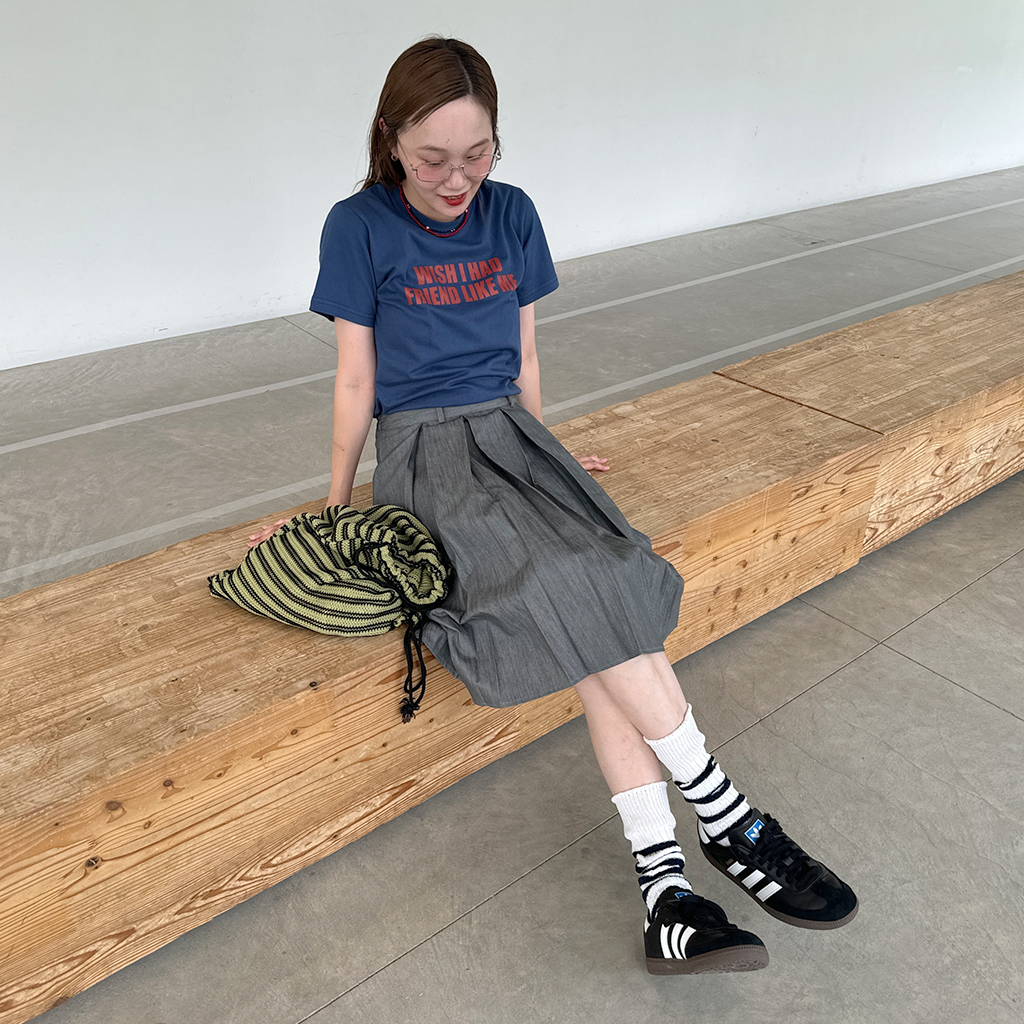 プリーツミディスカート | ファッション通販サイト NUGU