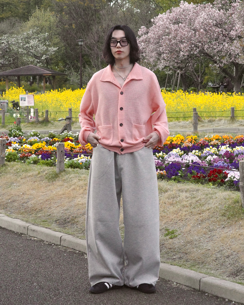 ユニセックス)夏ヴィンテージニットカーディガン | ファッション通販