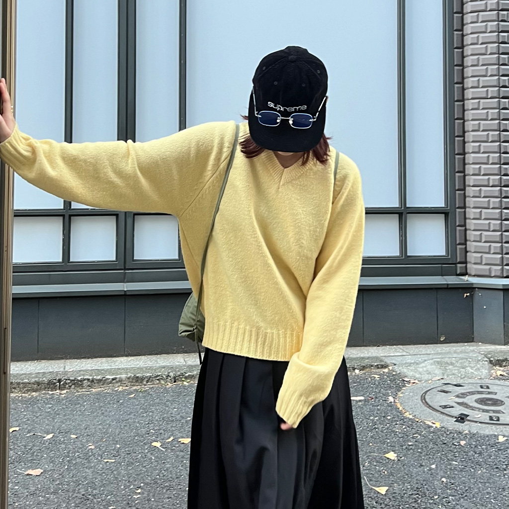 ソフトVネックニット | ファッション通販サイト NUGU