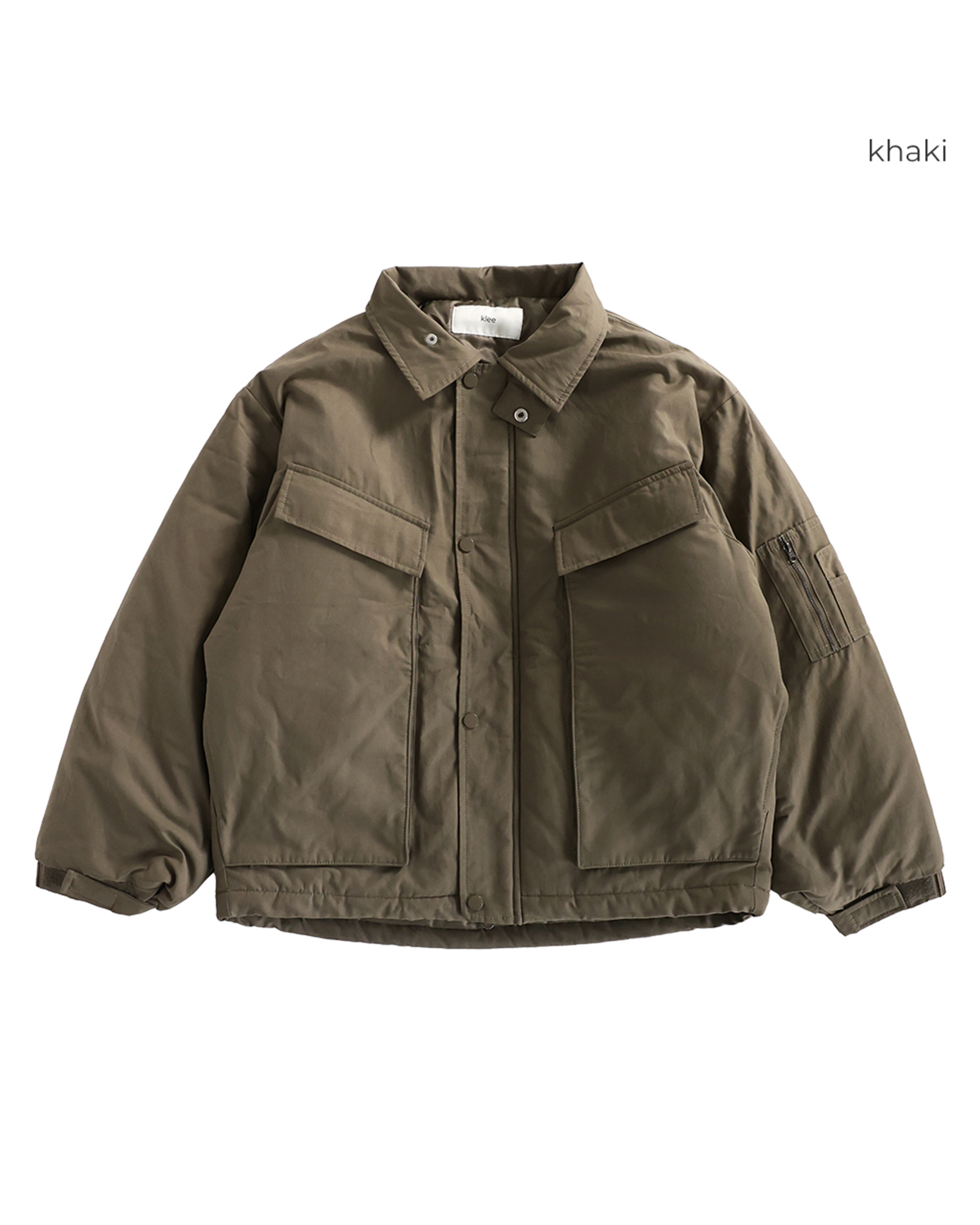 ORIGINAL) ワイドポケットミリタリーパディングジャケット