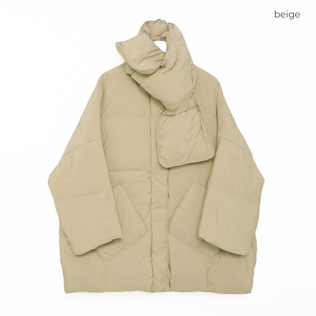 マフラーダウンジャケット | ファッション通販サイト NUGU