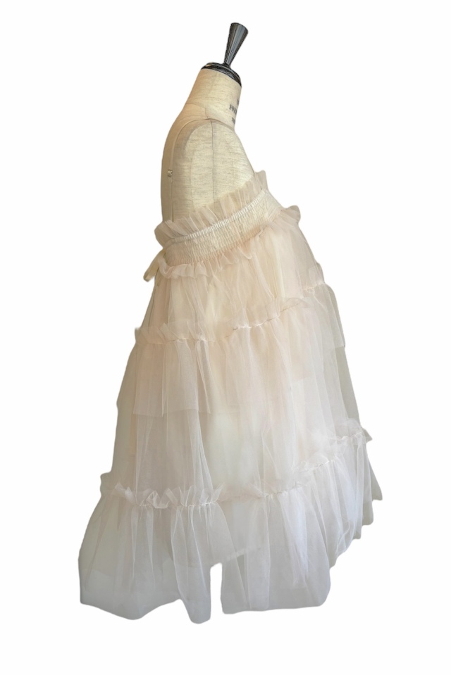 tulle tiered tunic camisole | ファッション通販サイト NUGU