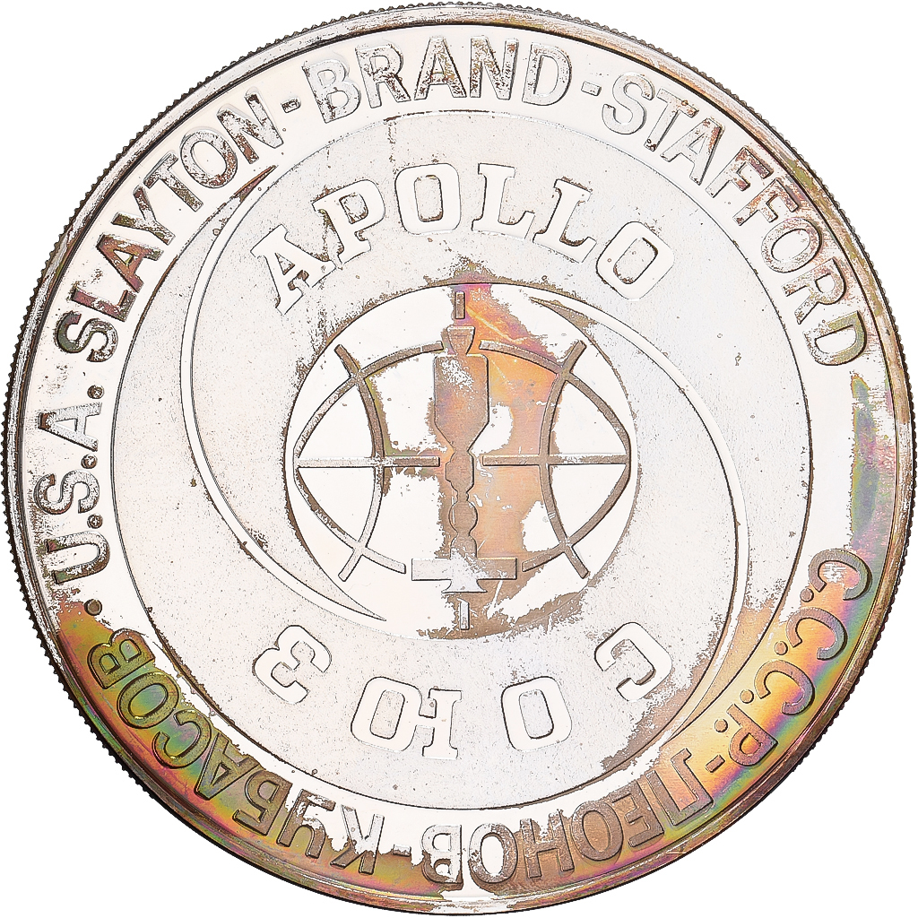 United States, Medal, USA/UdSSR 1975 'Apollo-Soyuz Test Project