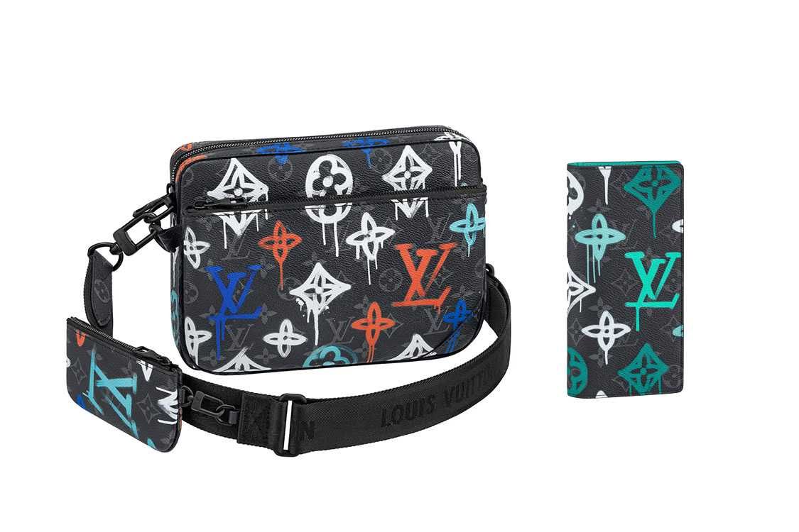 ルイ・ヴィトン 大胆なグラフィティモチーフを加えた新作バッグと