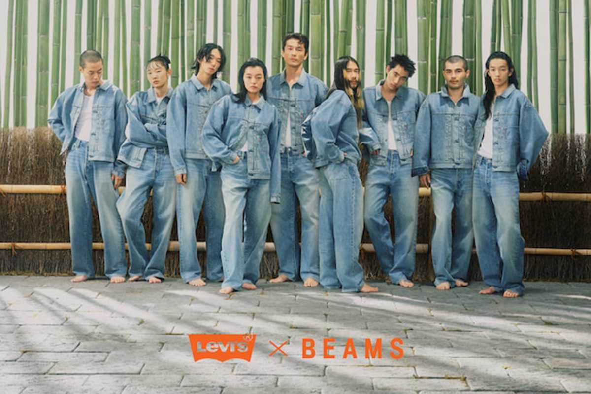 1/2・1/9発売｜BEAMS × Levi's®︎ Super Wide V2 collection｜抽選