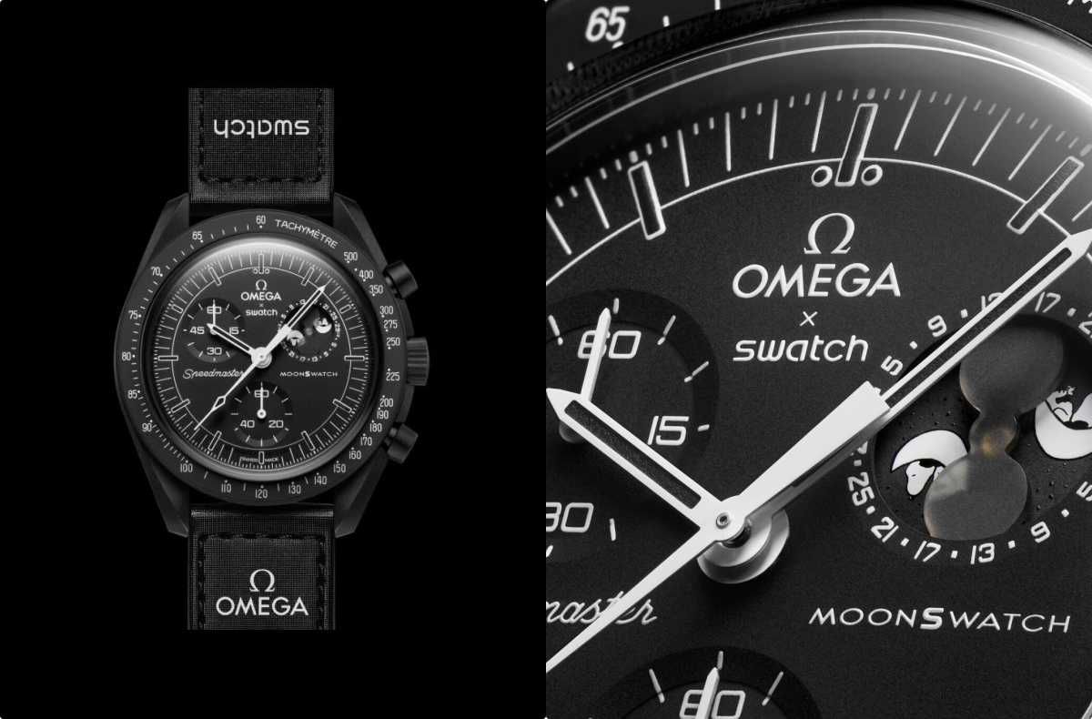 4/8発売｜Snoopy × OMEGA × Swatch BIOCERAMIC Moonphase 