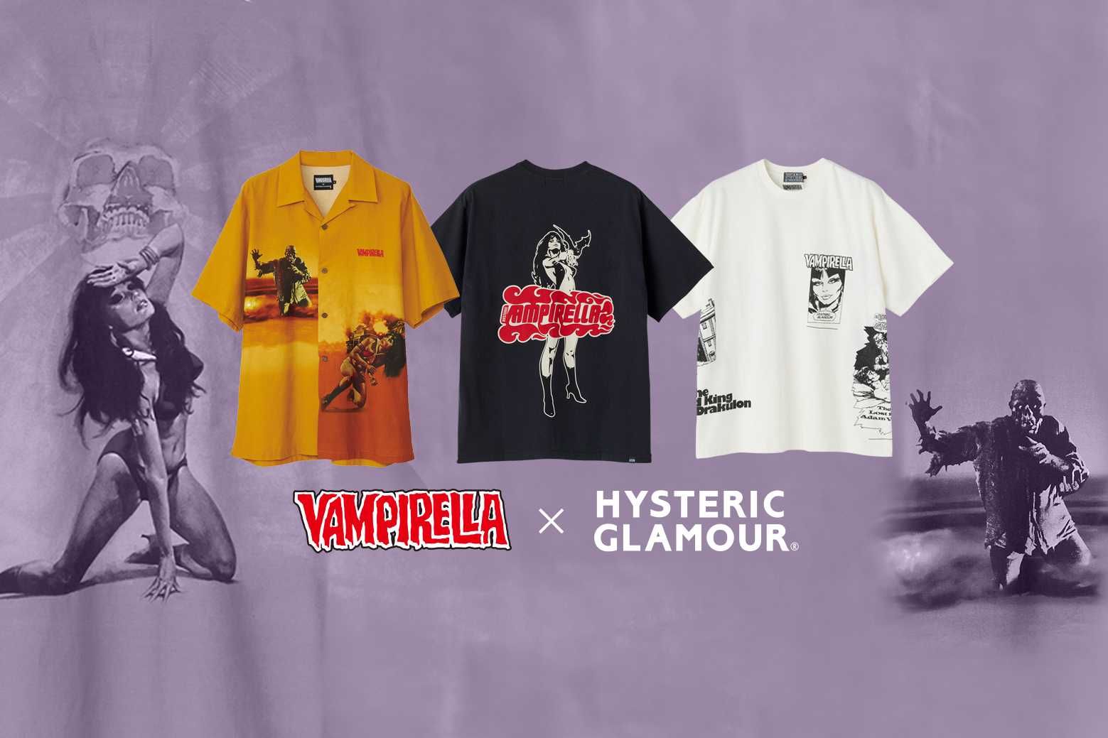 6/8発売｜Vampirella × HYSTERIC GLAMOUR 第6弾｜抽選/販売/定価情報