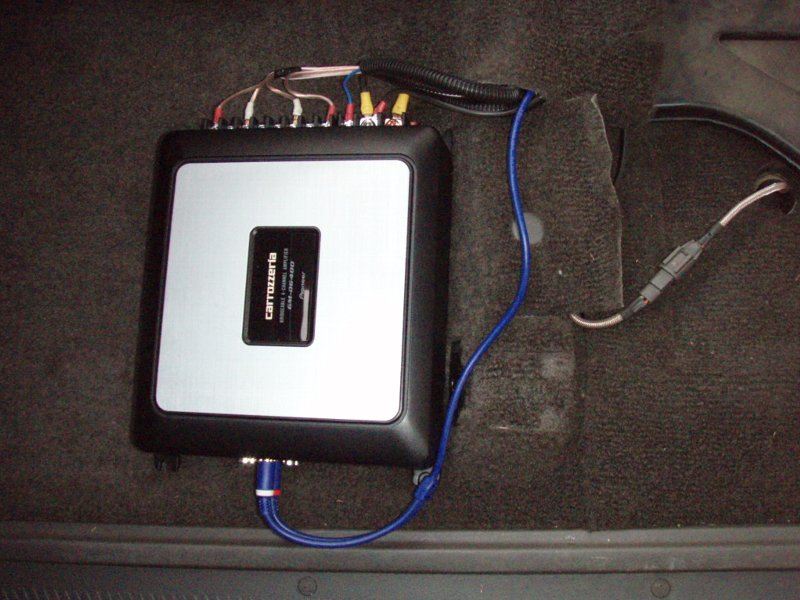 パワーアンプ GM-D6400取付（日産 テラノ）by かわねこ - みんカラ