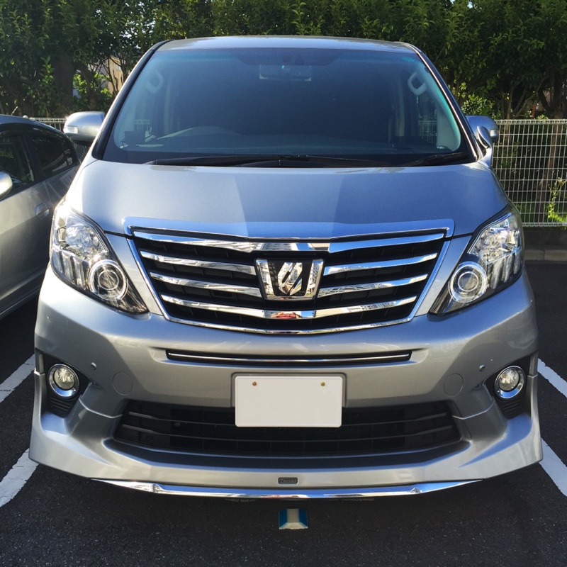 エンブレム交換（トヨタ アルファード・20系）by E51-Rider - みんカラ