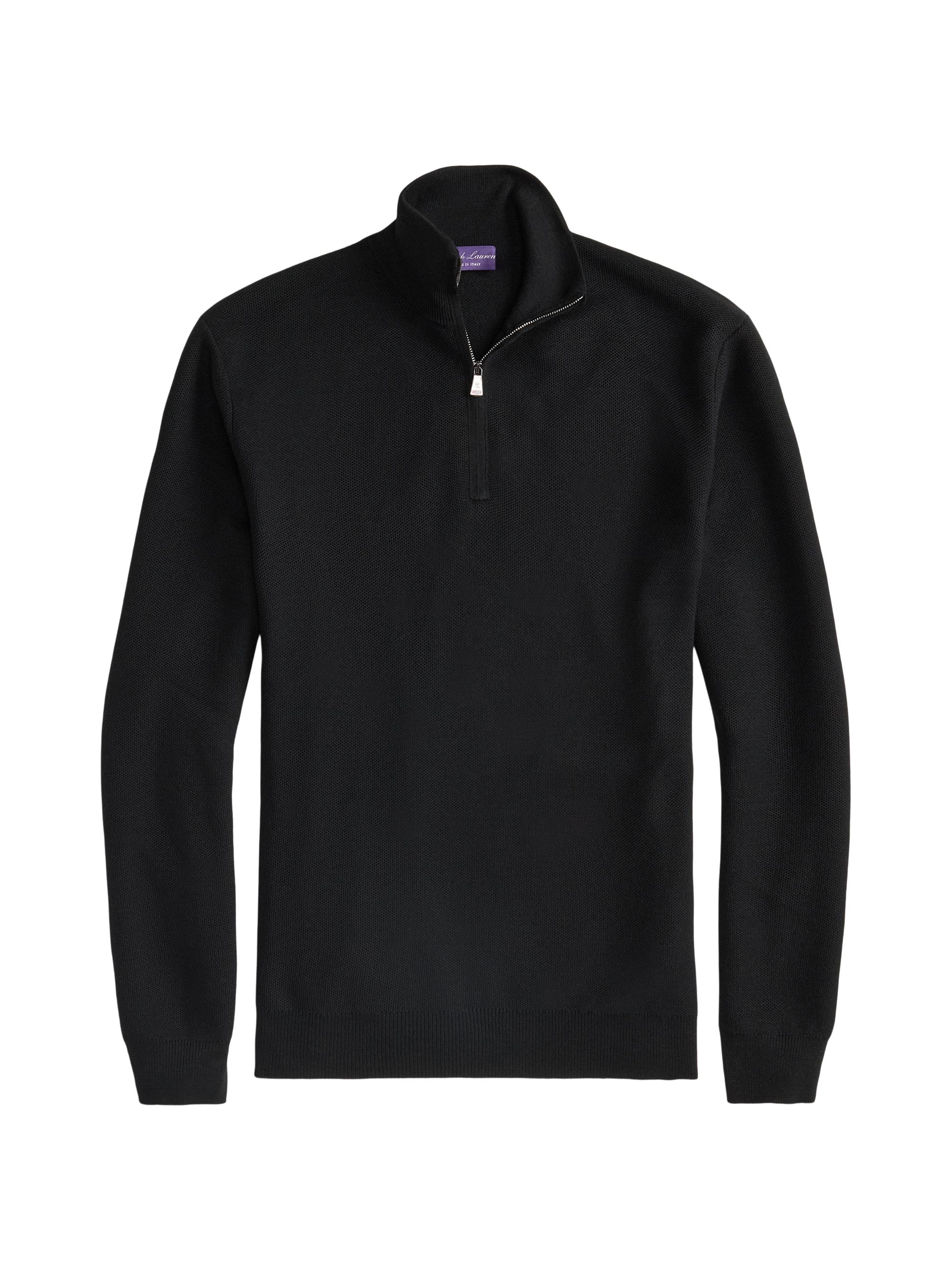 Ralph Lauren Purple Label Washed Non-Logo Long Sleeve Polo | Saks