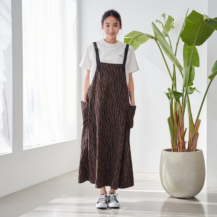 C.Mt】エプロンワンピース[品番：COEW0006834]｜coen【women