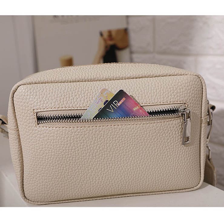 ショルダーバッグ キルティングレザー ミニクロスボディバッグ[品番