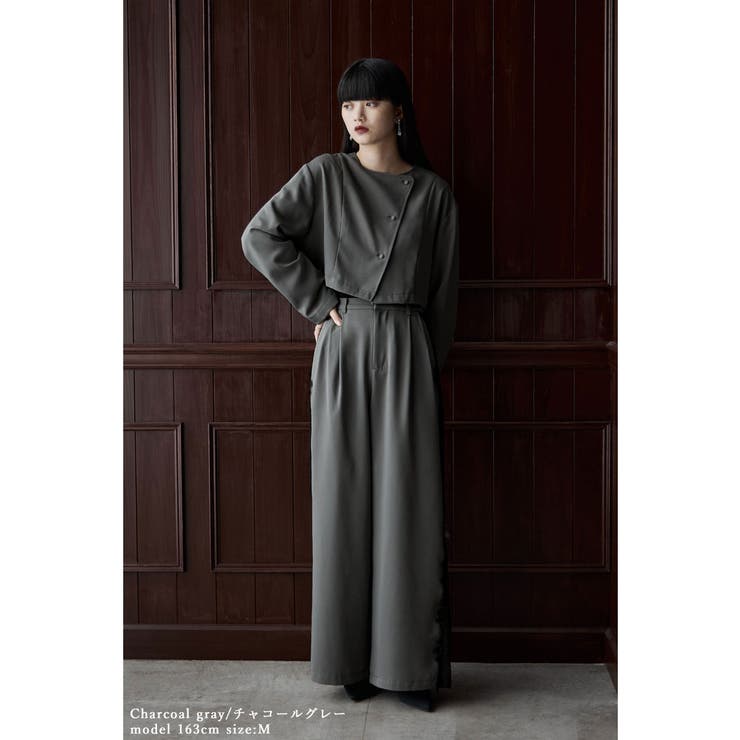 etoll エトル セットアップパンツドレス[品番：FT000009812]｜Fashion