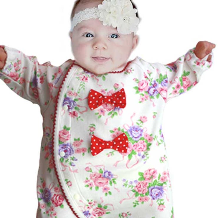 4柄 ロンパース フィットオール[品番：HVSK0000002]｜ミニビーンズの