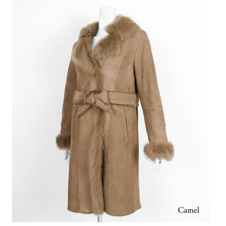 ムートンコート コート リアルムートン[品番：LFOW0002599]｜LFO