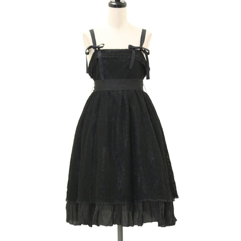 BLACK PEACE NOW | ブラックピースナウ ジャンパースカート (USED)の